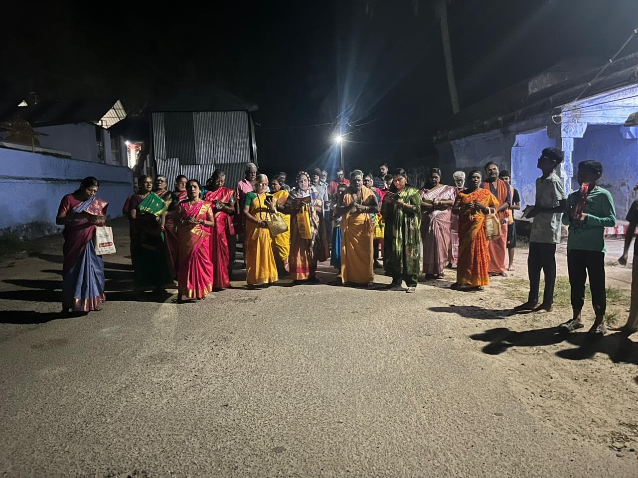 SreeMadam Derisanamcope 6th Year Margazhi Month Thiruvempavai Veedhi Ula “First Day” 16-12-2025 Tuesday Arulmigu Ulaganayagi Udanurai Sri Raghaveswarar Temple Derisanam - Image 3