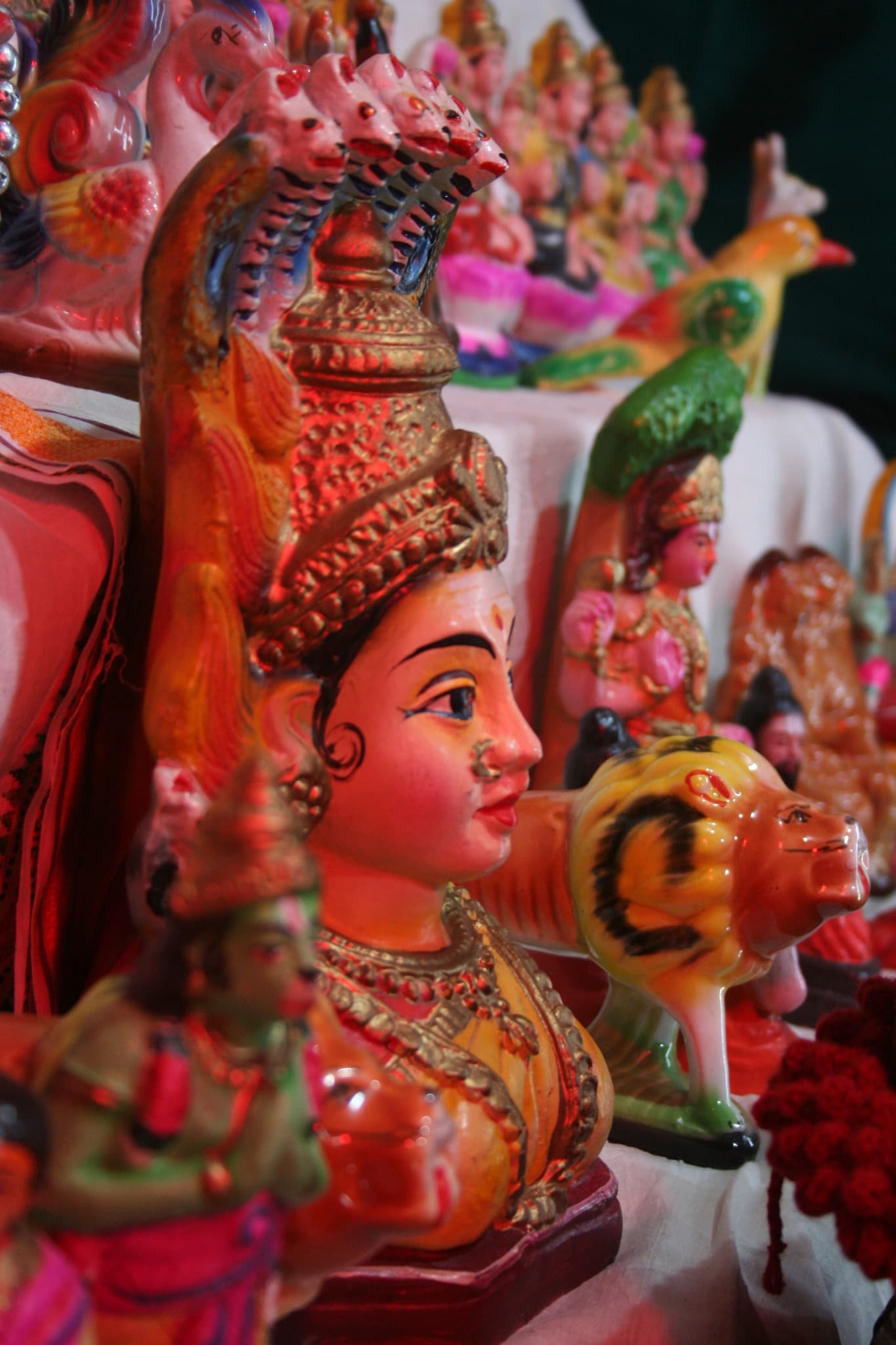SreeMadam Sri Bala Peedam Derisanamcope Navarathri Maha Utsav Navarathri Golu (Arrangement of Sacred Idols) In Conjunction with Navarathri Maha Utsav at SreeMadam Sri Bala Peedam Derisanamcope - Image 3