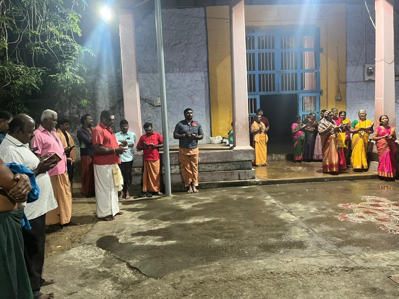 SreeMadam Derisanamcope 6th Year Margazhi Month Thiruvempavai Veedhi Ula “First Day” 16-12-2025 Tuesday Arulmigu Ulaganayagi Udanurai Sri Raghaveswarar Temple Derisanam - Image 2
