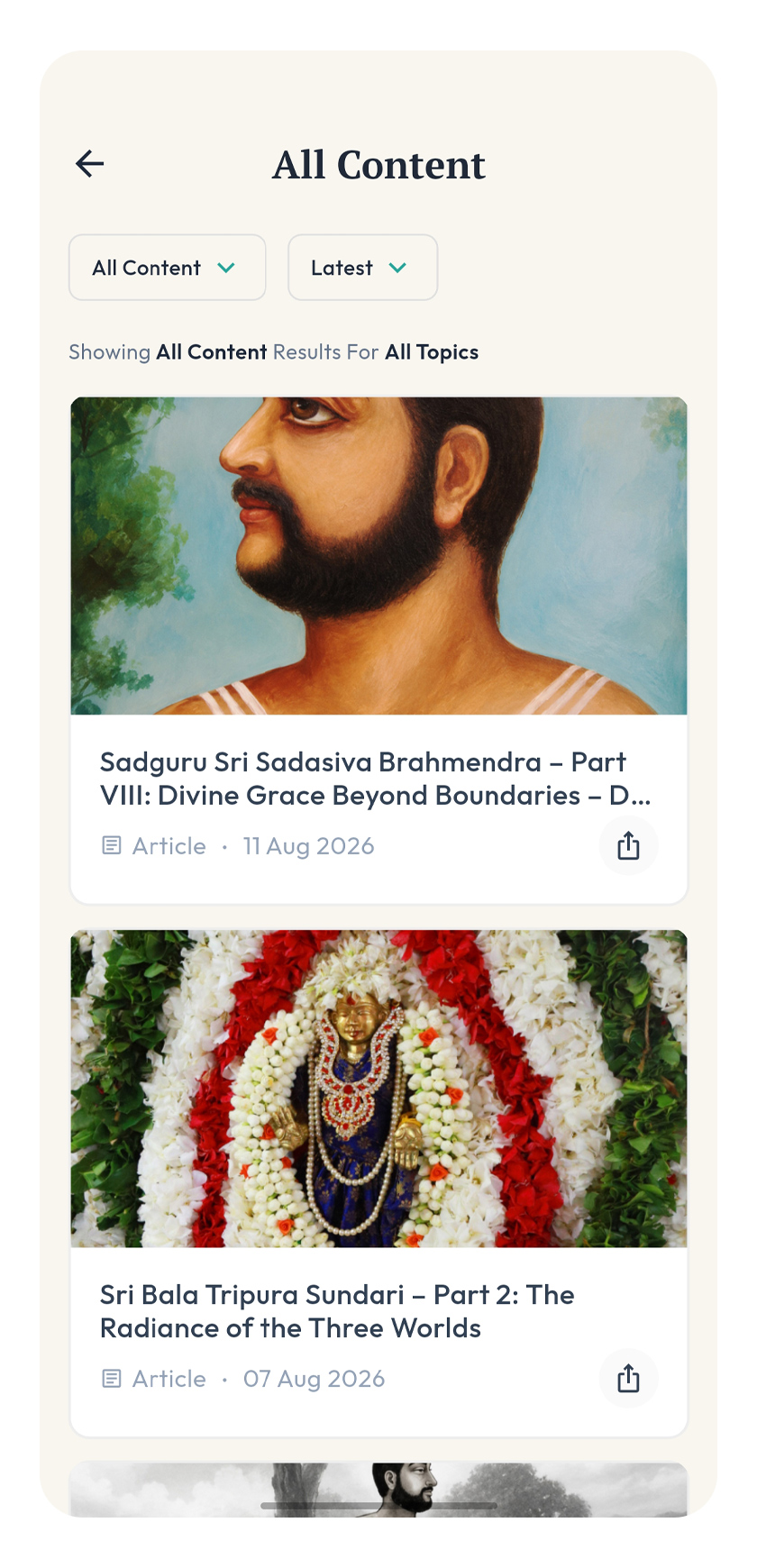 Sreemadam App - Spiritual Community